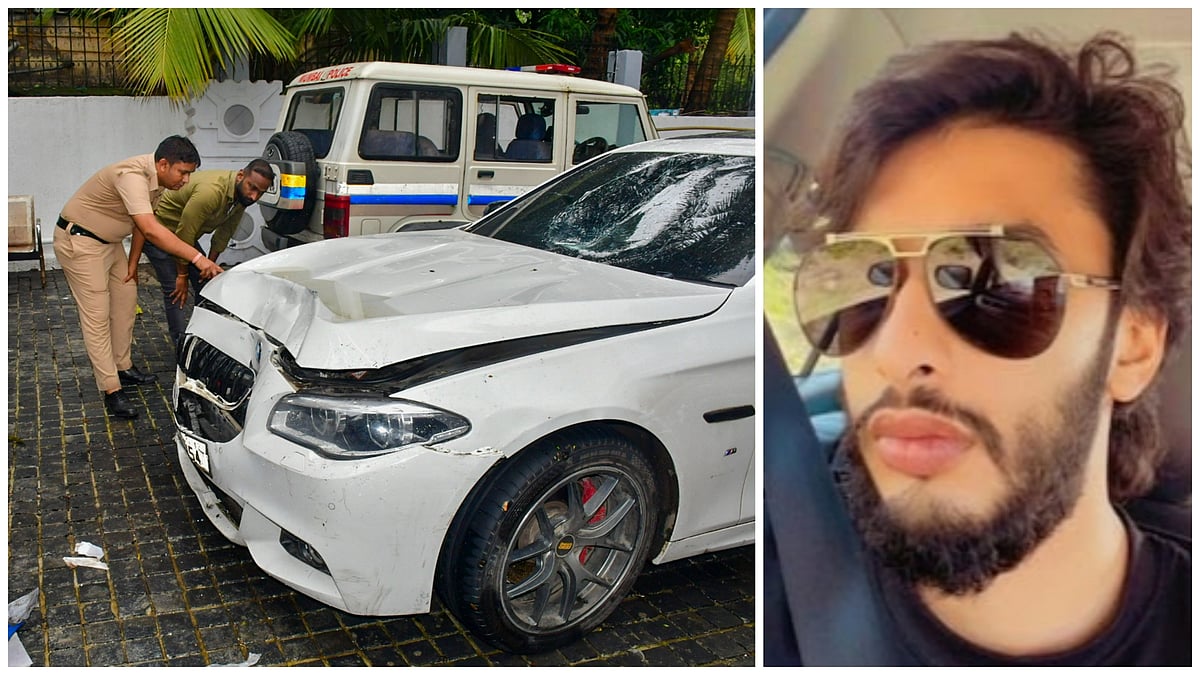 PTI and X/@HateDetectors : Mihir Shah, son of a Shiv Sena leader, accused in the Mumbai BMW hit-and-run case | 